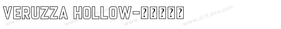 Veruzza Hollow字体转换